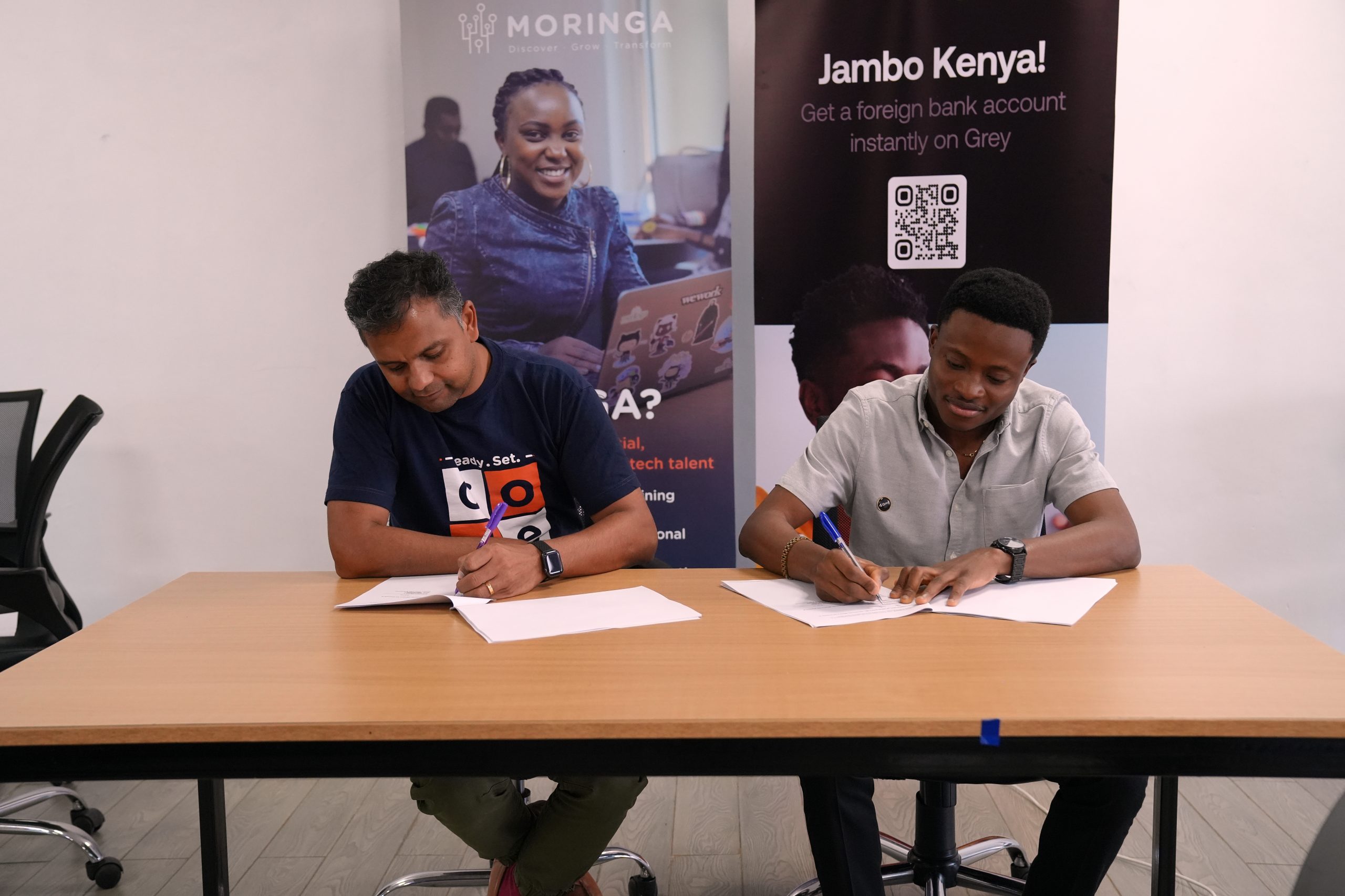 Grey X Moringa Sign Partnership to Increase Earning Opportunities for Young Africans