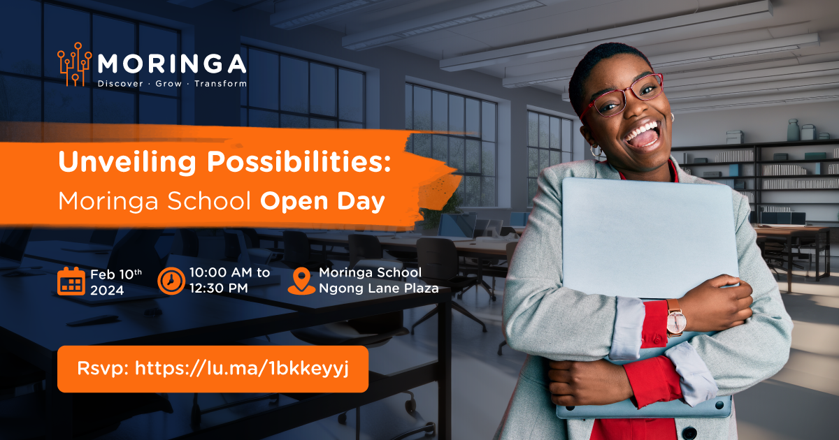 Unveiling Possibilities: Moringa School Open Day