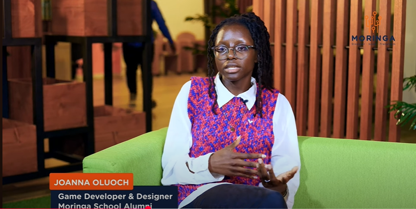 Joanna Oluoch - Moringa helped me turn my startup dream into a scalable product.